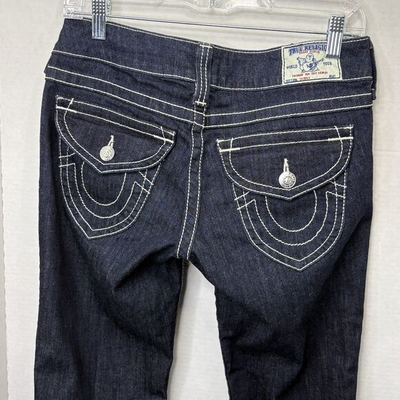 True Religion Skinny Jeans #112790 Size 29 USA 99% Cotton Y2k Preppy - Picture 5 of 13